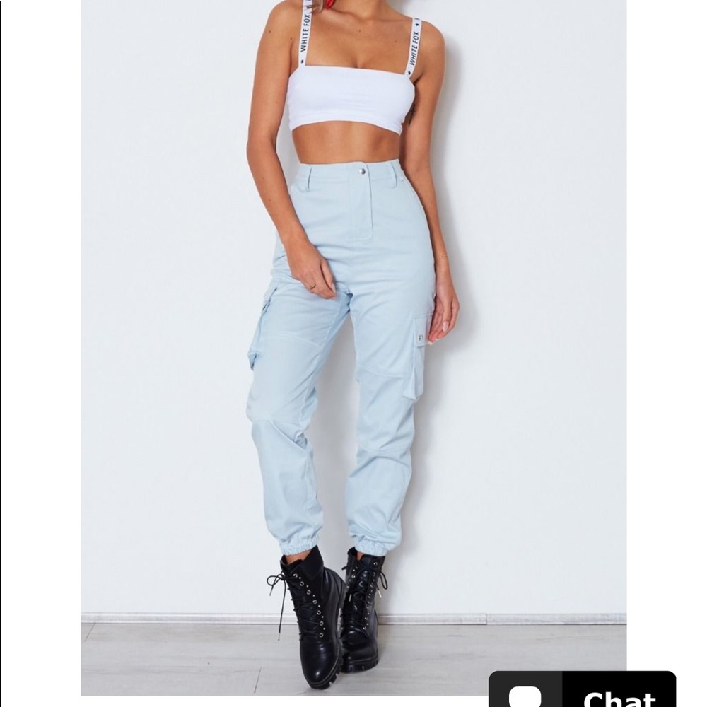 White Fox Rollin With My Homies Cargo Pants